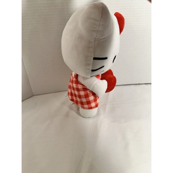Hello Kitty Plush 10 inch with Heart Medium Size Stuffed Toy, Plush Doll - Picture 5 of 13